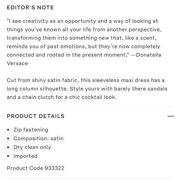 Versace Satin Gown - Draped-Back Maxi Dress — Pink, IT 36 - Picture 5 of 7